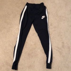Men’s extra small navy blue nike joggers